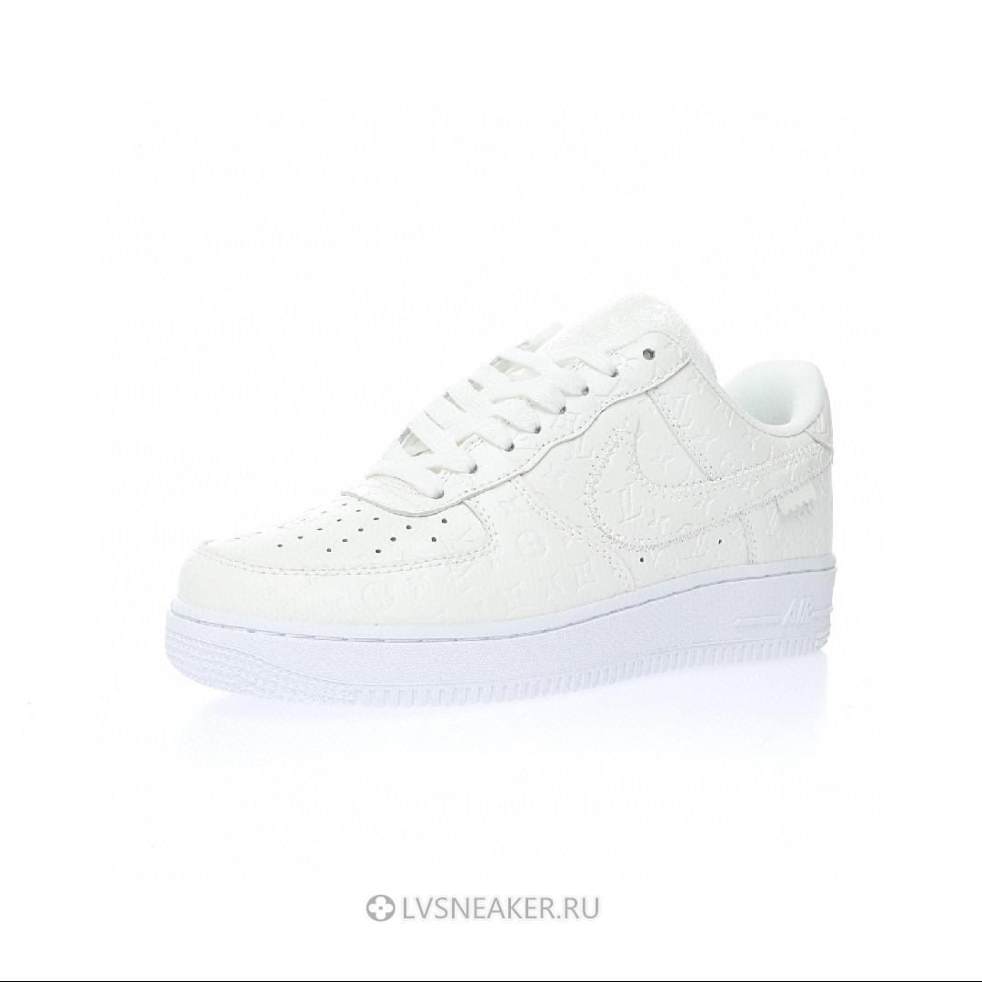 Louis Vuitton LV x Nike Air Force 1 Low "Triple White" 1A9V86 Sneakers