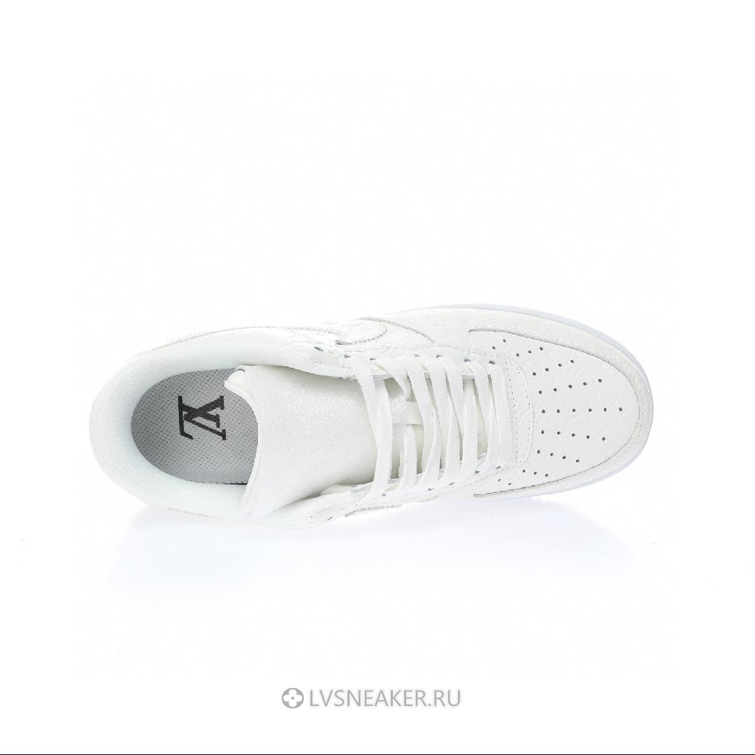 Louis Vuitton LV x Nike Air Force 1 Low "Triple White" 1A9V86 Sneakers