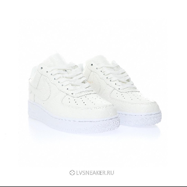Louis Vuitton LV x Nike Air Force 1 Low "Triple White" 1A9V86 Sneakers