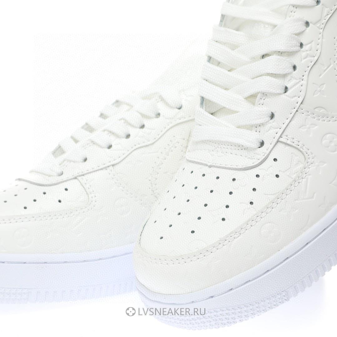 Louis Vuitton LV x Nike Air Force 1 Low "Triple White" 1A9V86 Sneakers