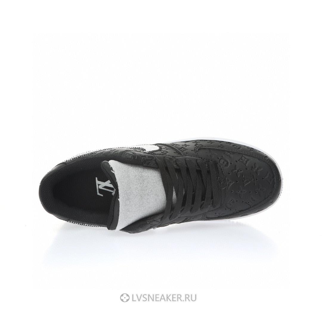 Louis Vuitton LV x Nike Air Force 1 Low "Black White" Friends & Family 1A9V-BK52 Sneakers