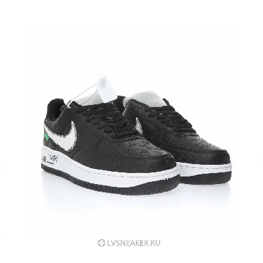 Louis Vuitton LV x Nike Air Force 1 Low "Black White" Friends & Family 1A9V-BK52 Sneakers