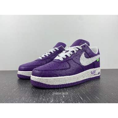 Louis Vuitton LV x Nike Air Force 1 Low "Purple White" Friends & Family 1A9V-PE53 Sneakers