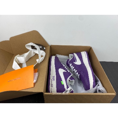 Louis Vuitton LV x Nike Air Force 1 Low "Purple White" Friends & Family 1A9V-PE53 Sneakers