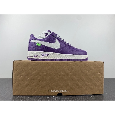 Louis Vuitton LV x Nike Air Force 1 Low "Purple White" Friends & Family 1A9V-PE53 Sneakers