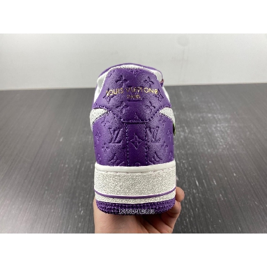 Louis Vuitton LV x Nike Air Force 1 Low "Purple White" Friends & Family 1A9V-PE53 Sneakers