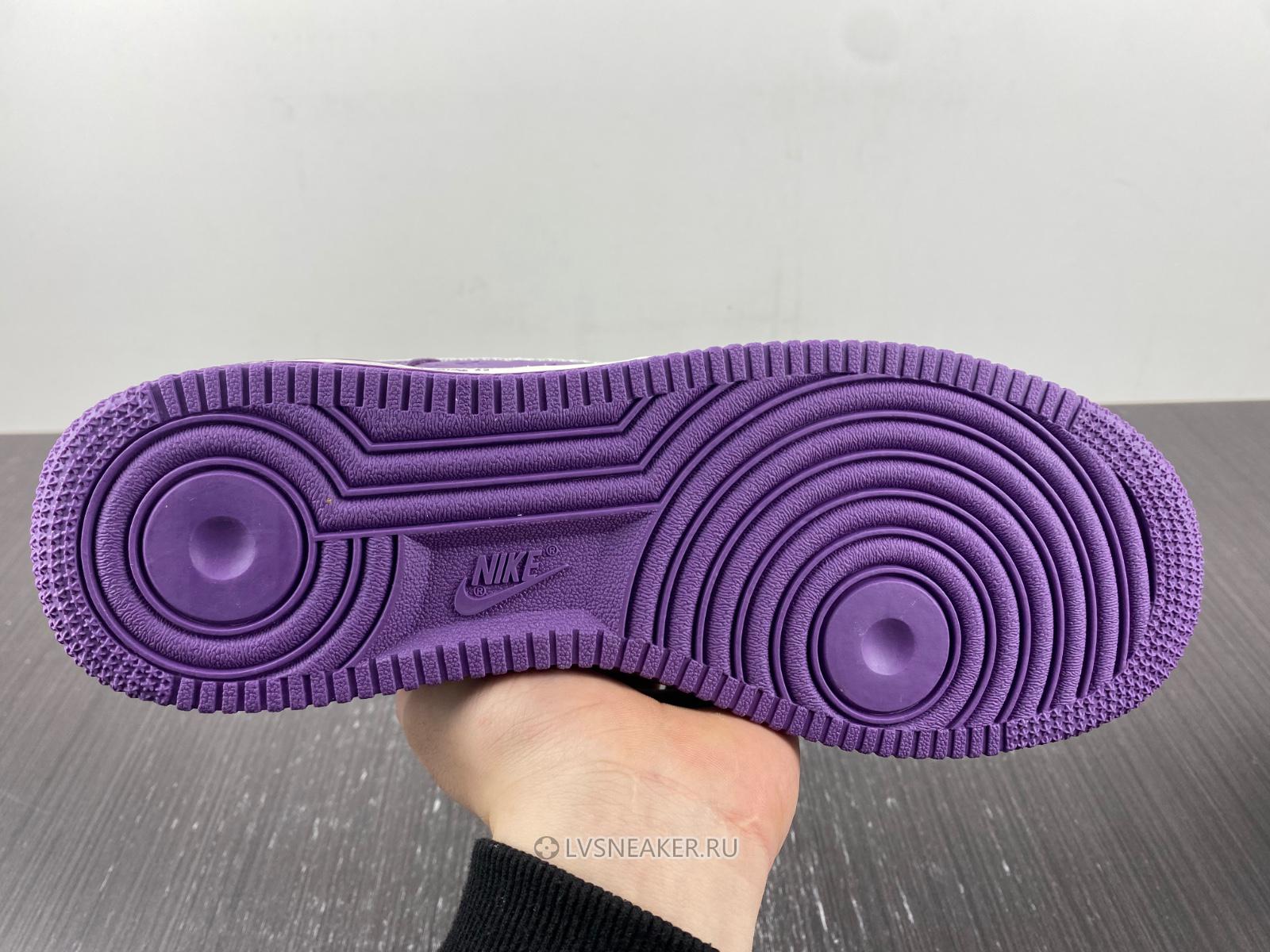 Louis Vuitton LV x Nike Air Force 1 Low "Purple White" Friends & Family 1A9V-PE53 Sneakers