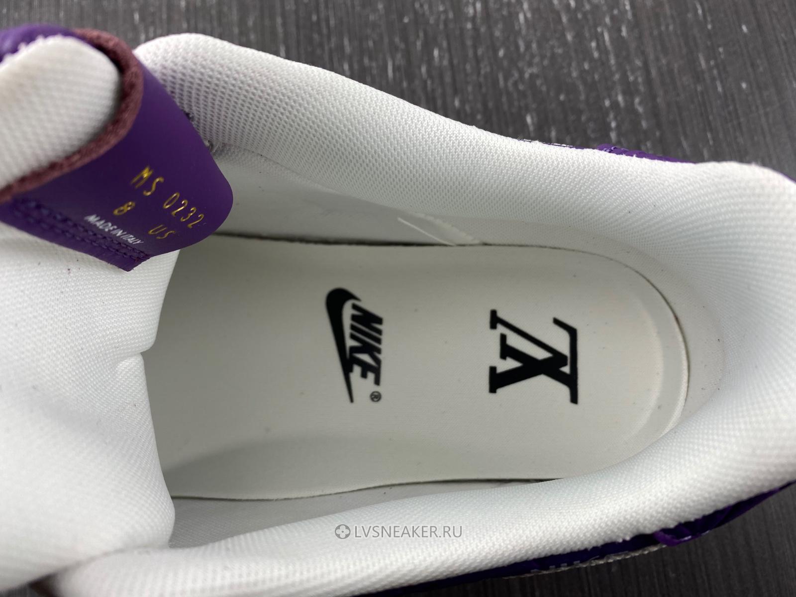 Louis Vuitton LV x Nike Air Force 1 Low "Purple White" Friends & Family 1A9V-PE53 Sneakers