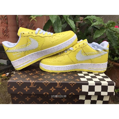 Louis Vuitton LV x Nike Air Force 1 Low "Yellow White" Friends & Family 1A9V-YW54 Sneakers