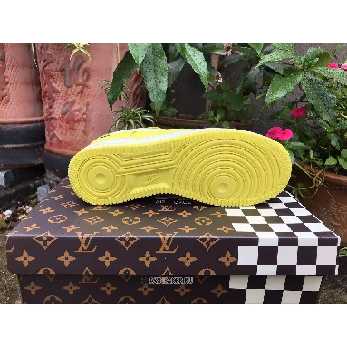 Louis Vuitton LV x Nike Air Force 1 Low "Yellow White" Friends & Family 1A9V-YW54 Sneakers