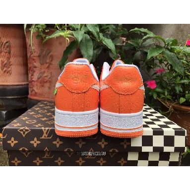 Louis Vuitton LV x Nike Air Force 1 Low "Orange White" Friends & Family 1A9V-OE55 Sneakers