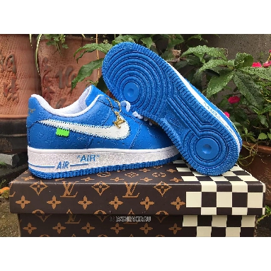 Louis Vuitton LV x Nike Air Force 1 Low "Blue White" Friends & Family 1A9V-BE56 Sneakers
