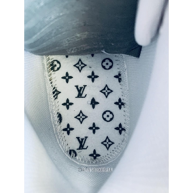 Louis Vuitton LV x Nike Air Force 1 Mid "Triple White" 1A9V90 Sneakers