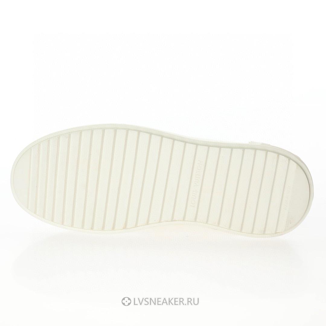 Louis Vuitton LV Time Out "White with Orange Ombre Monogram" 1A8SZG Sneakers