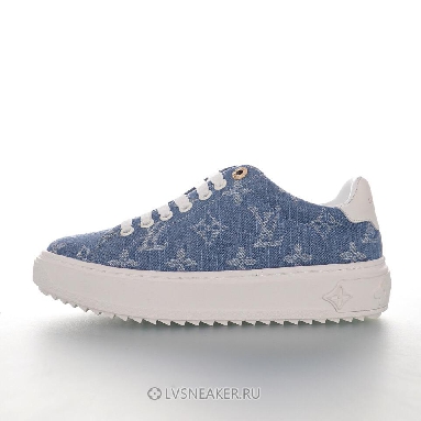 Louis Vuitton LV Time Out "Denim Blue" 1A7RB0 Sneakers