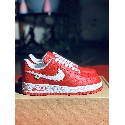 Louis Vuitton LV x Nike Air Force 1 Low "Red" Friends & Family MS1211-RED Sneakers