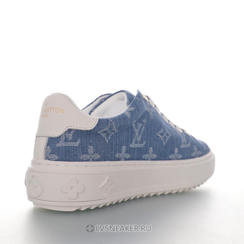 Louis Vuitton LV Time Out "Denim Blue" 1A7RB0 Sneakers