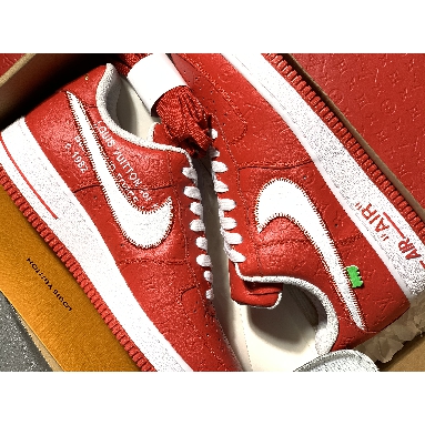 Louis Vuitton LV x Nike Air Force 1 Low "Red" Friends & Family MS1211-RED Sneakers