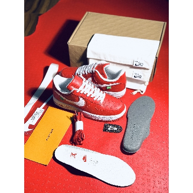 Louis Vuitton LV x Nike Air Force 1 Low "Red" Friends & Family MS1211-RED Sneakers