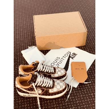 Louis Vuitton x Nike Air Force 1 Low "Monogram Damier" Pilot Case LV-x-AF1-MONOGRAM-DAMIER Sneakers