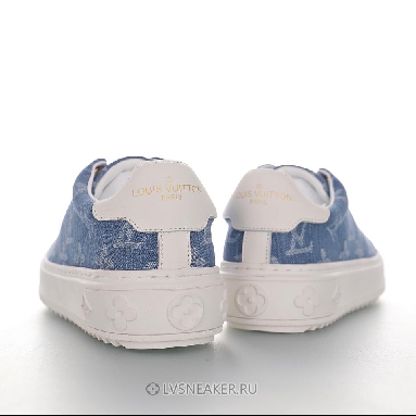 Louis Vuitton LV Time Out "Denim Blue" 1A7RB0 Sneakers