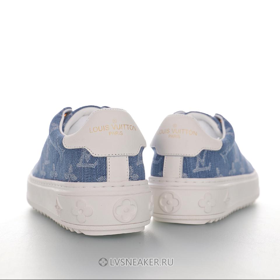 Louis Vuitton LV Time Out "Denim Blue" 1A7RB0 Sneakers