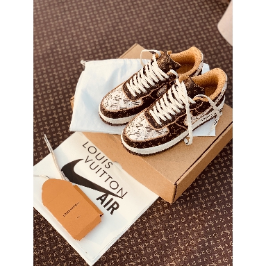 Louis Vuitton x Nike Air Force 1 Low "Monogram Damier" Pilot Case LV-x-AF1-MONOGRAM-DAMIER Sneakers