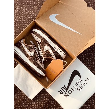 Louis Vuitton x Nike Air Force 1 Low "Monogram Damier" Pilot Case LV-x-AF1-MONOGRAM-DAMIER Sneakers