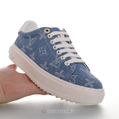 Louis Vuitton LV Time Out "Denim Blue" 1A7RB0 Sneakers