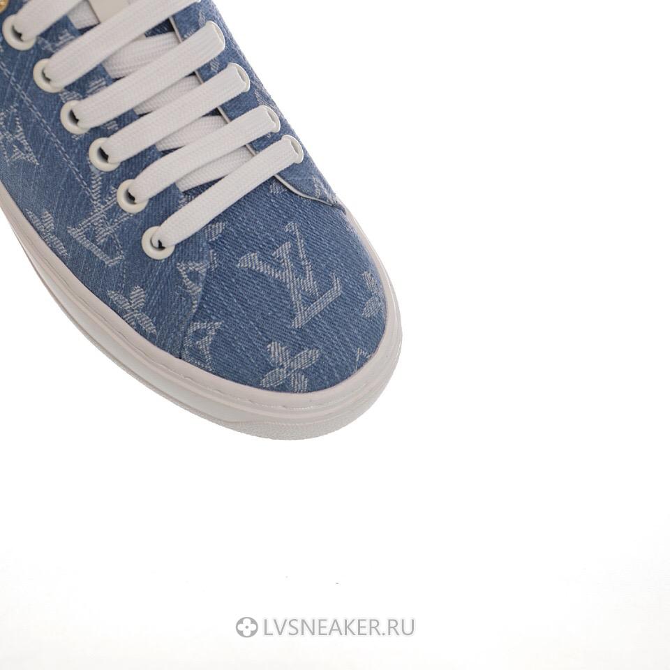 Louis Vuitton LV Time Out "Denim Blue" 1A7RB0 Sneakers