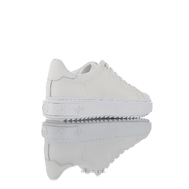 Louis Vuitton LV Time Out "White Black Leather Logo" 1A64RQ Sneakers