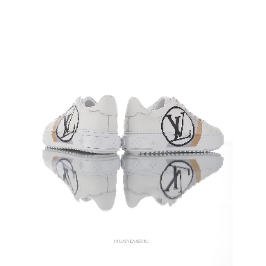 Louis Vuitton LV Time Out "White Black Leather Logo" 1A64RQ Sneakers