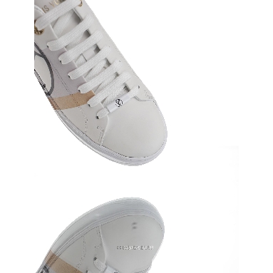 Louis Vuitton LV Time Out "White Black Leather Logo" 1A64RQ Sneakers