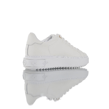 Louis Vuitton LV Time Out "White Blue Leather Logo" 1A64QK Sneakers