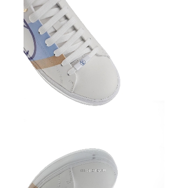 Louis Vuitton LV Time Out "White Blue Leather Logo" 1A64QK Sneakers