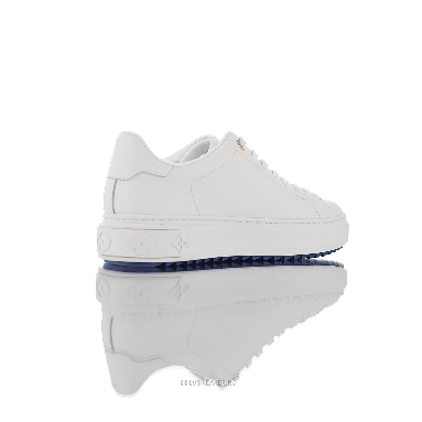 Louis Vuitton LV Time Out "White Blue Monogram" 1A4VVO-2 Sneakers