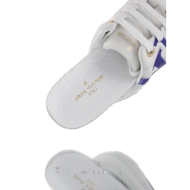 Louis Vuitton LV Time Out "White Blue Monogram" 1A4VVO-2 Sneakers