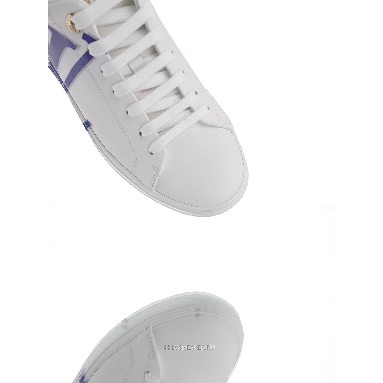 Louis Vuitton LV Time Out "White Blue Monogram" 1A4VVO-2 Sneakers