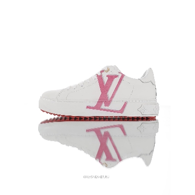 Louis Vuitton LV Time Out "White Pink Monogram" 1A4VVO-4 Sneakers