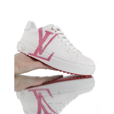 Louis Vuitton LV Time Out "White Pink Monogram" 1A4VVO-4 Sneakers