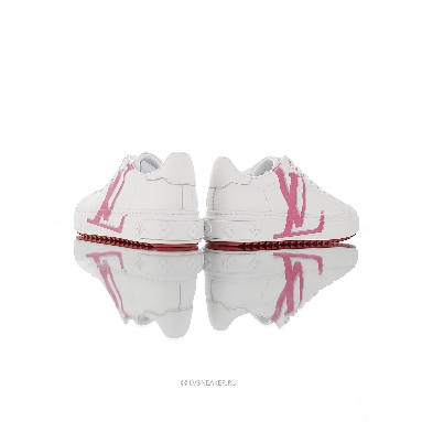 Louis Vuitton LV Time Out "White Pink Monogram" 1A4VVO-4 Sneakers