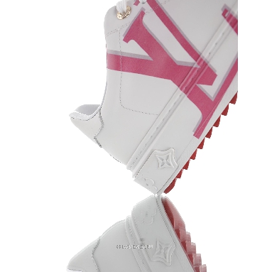 Louis Vuitton LV Time Out "White Pink Monogram" 1A4VVO-4 Sneakers