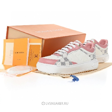 Louis Vuitton LV Time Out "White with Plaid and Logo Monogram" 1A9PYU Sneakers