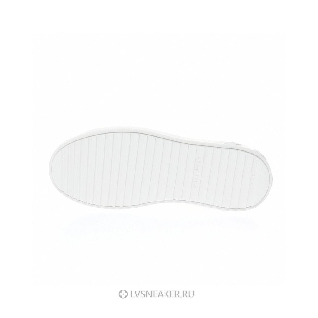 Louis Vuitton LV Time Out "White with Plaid and Logo Monogram" 1A9PYU Sneakers