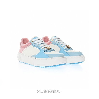 Louis Vuitton LV Time Out "White Monogram with Blue Pink" 1A9QB4 Sneakers