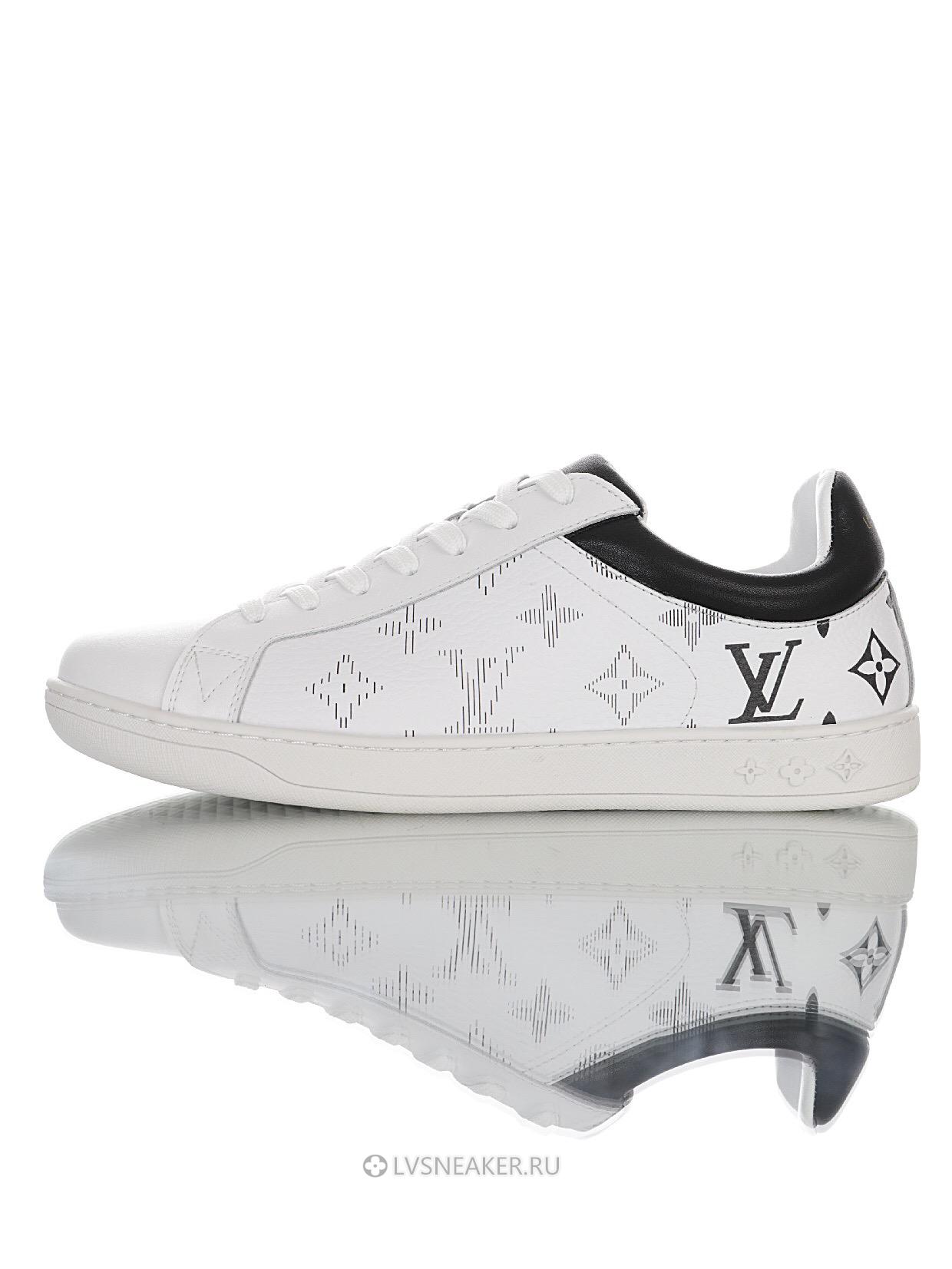 Louis Vuitton LV Luxembourg "Monogram White Black" 1A5E27 Sneakers