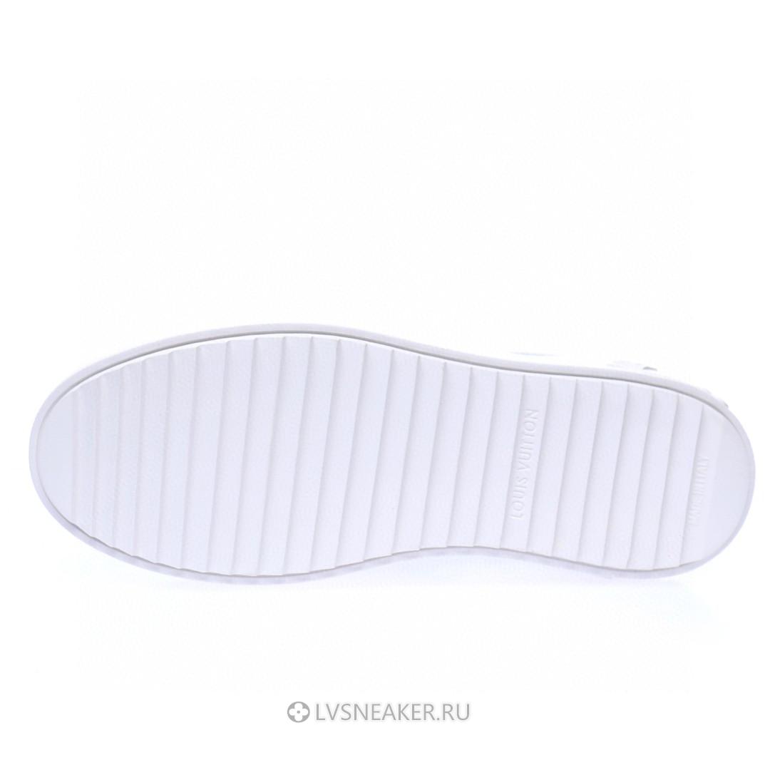 Louis Vuitton LV Time Out "White Silver Monogram PVC" 1A9PZA Sneakers