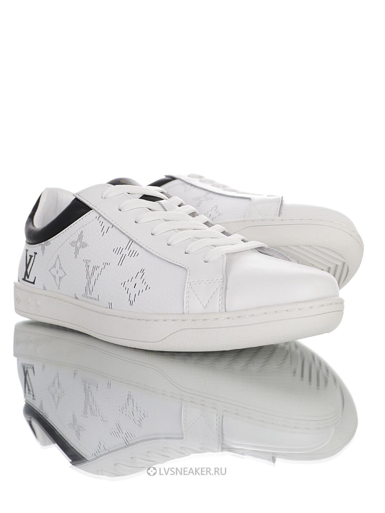 Louis Vuitton LV Luxembourg "Monogram White Black" 1A5E27 Sneakers