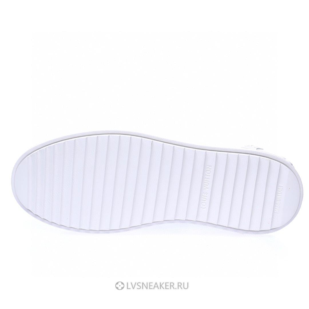 Louis Vuitton LV Time Out "White Gold Transparent Monogram PVC" 1A9PZA-2 Sneakers