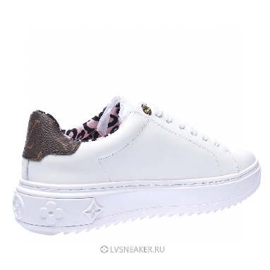 Louis Vuitton LV Time Out "White with Large Side Logo" 1A93XF Sneakers